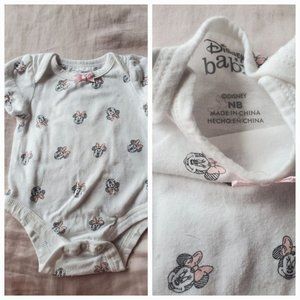 Mini mouse onsie